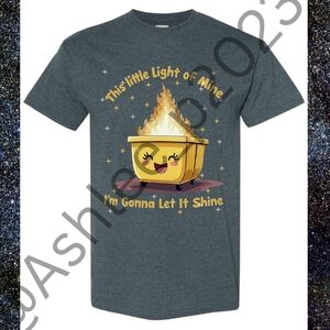 Dumpster Fire Unisex Short Or Long Sleeve Shirt